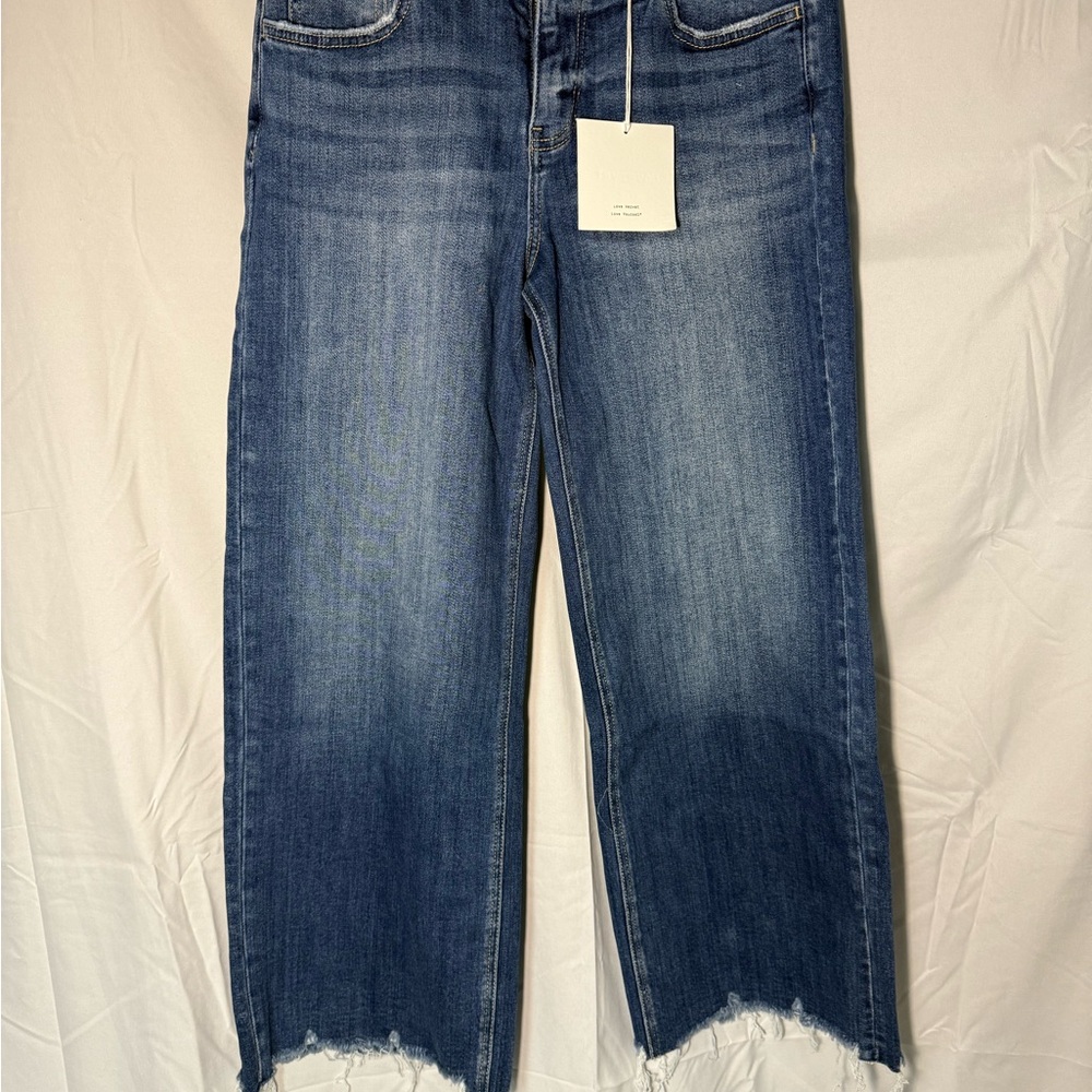 Women’s Blue Wide Leg Flare Jeans